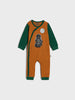 Sinsay BABY boy dark mustard overall AYA