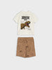 Sinsay Boy's Set White-Brown AYA