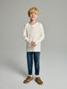 Sinsay Boy's Blouse White AYA