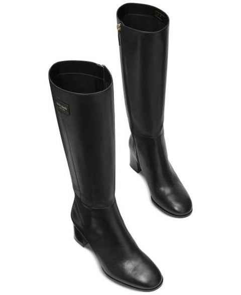 Kate Spade New York Women's Aimee Tall Boots - Black Leather