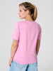 Sinsay Women's Pink T-Shirt AYA