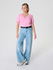 Sinsay Women's Pink T-Shirt AYA