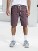 Sinsay Men's Washed Purple Denim Shorts | Sinsay In Lebanon