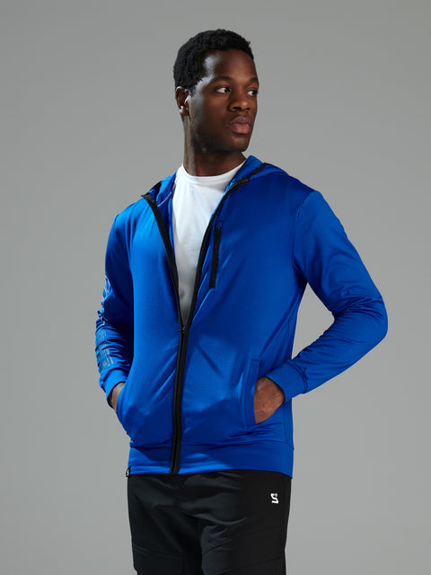Sinsay Men's Royal Blue Hooded Jacket | Sinsay In Lebanon