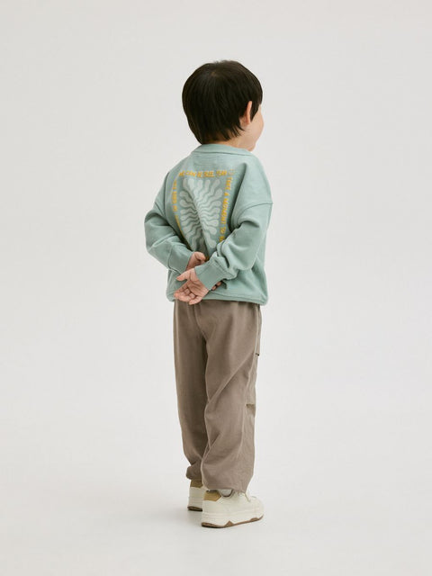 Reserved Baby Boy's Khaki Jogger With Pockets Sweatpant | Reserved In Lebanon