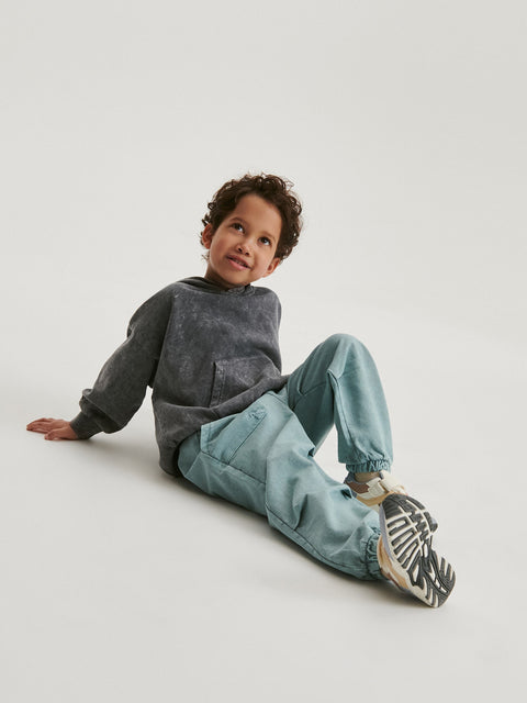 Reserved Baby Boy's Turquoise Parachute Sweatpants | Reserved In Lebanon