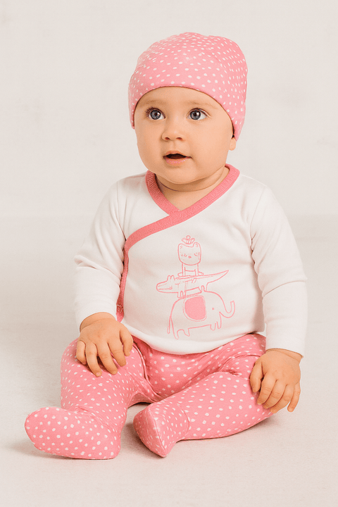 Boboli Baby Girl's Multicolored Set| Boboli in Lebanon