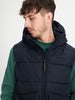 Sinsay Men's Navy Quilted Vest With Comfortable Hood | Sinsay In Lebanon
