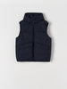 Sinsay Men's Navy Quilted Vest With Comfortable Hood | Sinsay In Lebanon