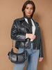 Sinsay Women Black Faux-Leather Utility Shoulder Bag | Sinsay in Lebanon
