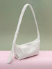 Sinsay Women's White Faux Leather Handbag | Sinsay In Lebanon