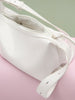Sinsay Women's White Faux Leather Handbag | Sinsay In Lebanon