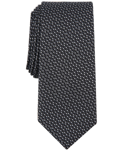 Alfani Men's Black Mangin Mini-Print Tie | Alfani In Lebanon