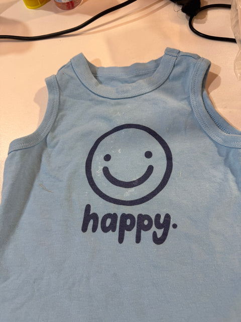 Cat & Jack Baby Boy's Light Blue Printed Tank Top | Cat & Jack In Lebanon