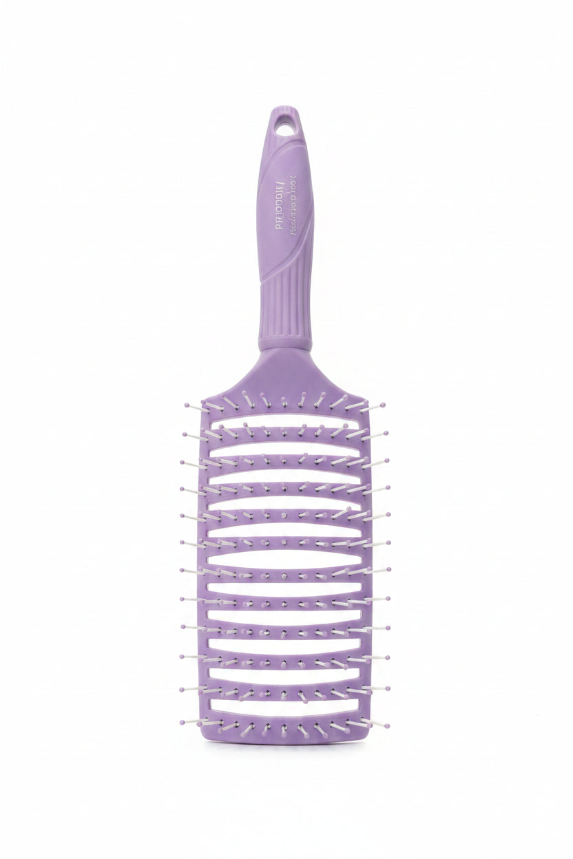 Freddy Curly Vent Purple Hairbrush