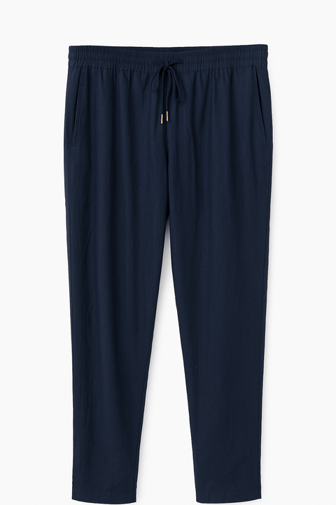Jones New York Women's Navy Elastic Waistband Pants | Jones New York In Lebanon