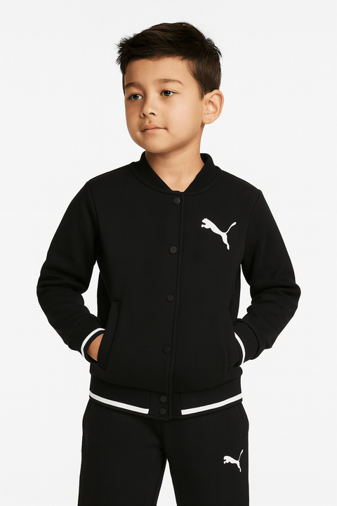 Puma Kid's Black Buttoned Jacket | Puma in Lebanon