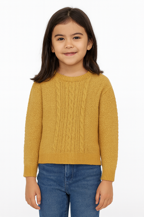 Terranova Girl's Beige Long-Sleeve Sweatshirt  |Terranova In Lebanon