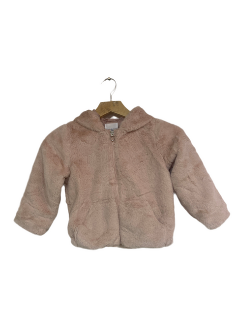 Sinsay Fox & Bunny Girl's Pink Faux Fur Jacket | Sinsay In Lebanon
