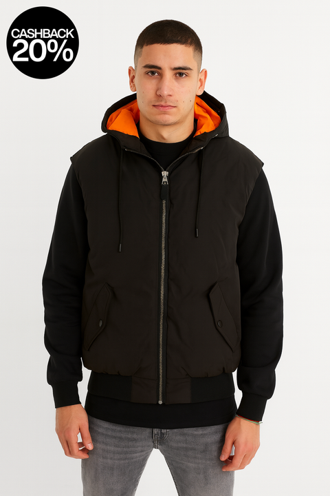 Zara Men's Black Zippered Vest |Zara in Lebanon