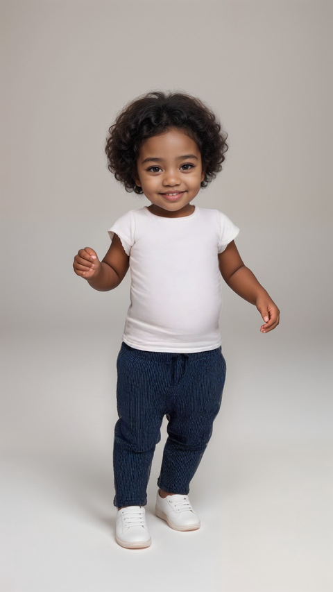 POMPdeLUX Girl's Navy Blue  Sweatpants  |POMPdeLUX in Lebanon