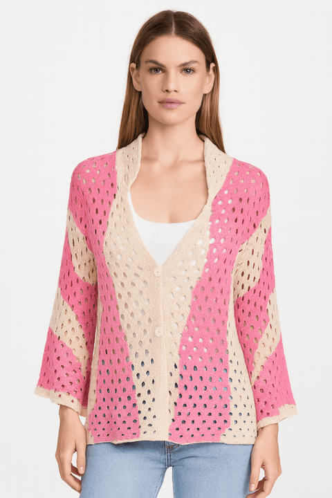 LeGer Women's Multicolor Long-Sleeve Cardigan | LeGer  in Lebanon