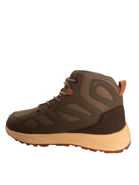 Jack Wolfskin Boy's Dark Green Woodland 2 Texapore Mid K |Jack Wolfskin in Lebanon