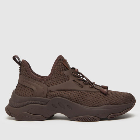 Steve Madden Women's Dark Brown Match Sneakers | Steve Madden In Lebanon