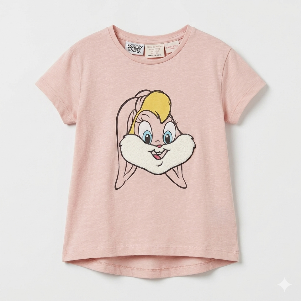 Zara Baby Girl's Pink Printed T-Shirts | Zara In Lebanon