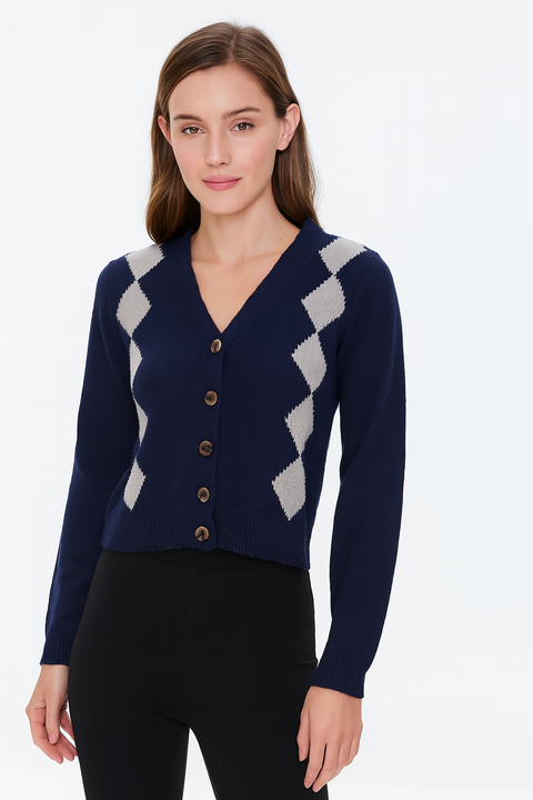 Forever 21 Women's Navy Cardigan | Forever 21 In Lebanon