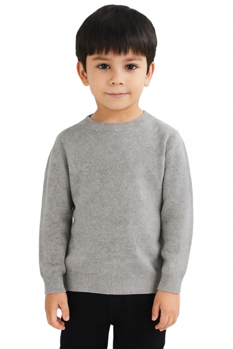 Terranova Boy's Grey Long-Sleeve Blouse| Terranova In Lebanon