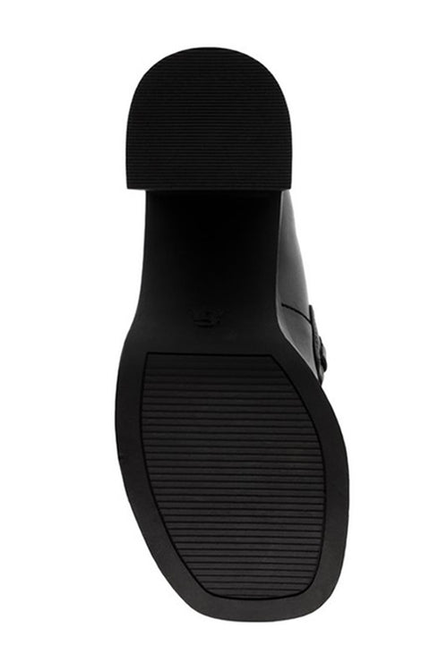 Steve Madden Women's Black Leather Libe Rate Heels | Steve Madden In Lebanon