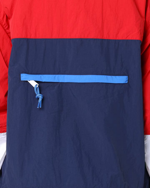 Tommy Hilfiger Women's  Colorblock Popover Windbreaker Sweatshirt DW0DW09932 XNL