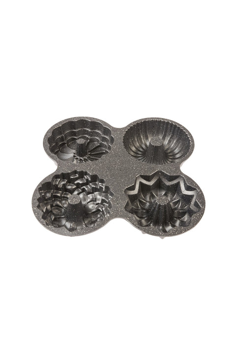 SD Home Grey Four In One 4 Pieces Cake Mold TR163