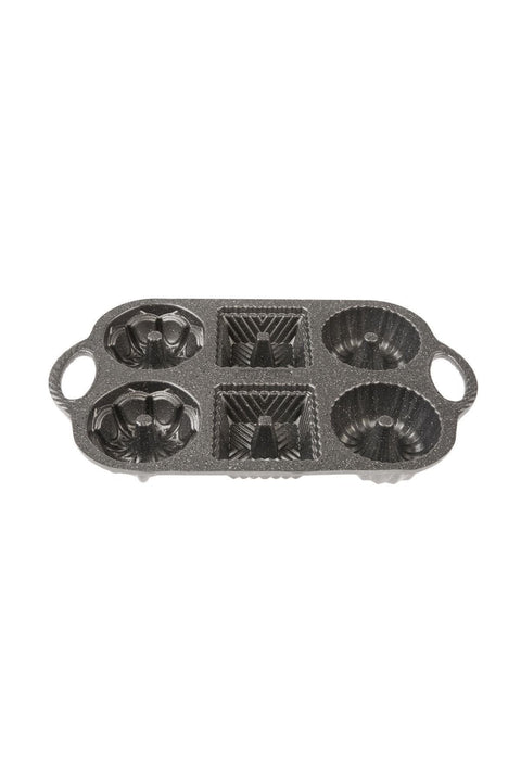 SD Home Grey Six In One 6 Pieces Cake Mold TR162