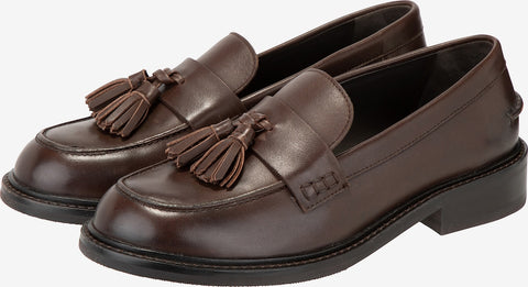 Joop Women's Dark Brown Slip On Flat Shoes | Joop In Lebanon