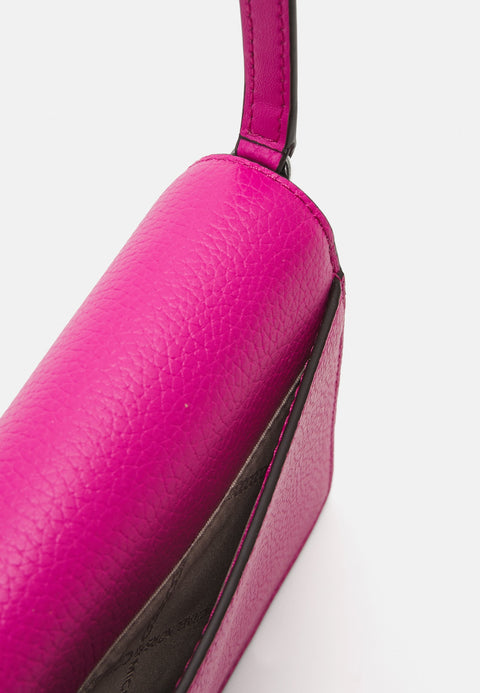 Michael Kors Women's Fuchsia Leather Flap Handbag | Michael Kors In Lebanon