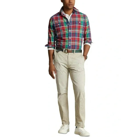 Polo Ralph Lauren Men's Multicolor Classic-Fit Shirt | Polo Ralph Lauren In Lebanon