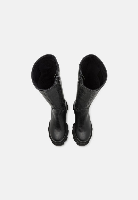 Steve Madden Girl's Black Leather Jmana Boot|Steve Madden In Lebanon