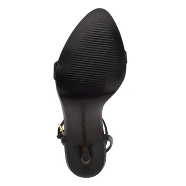 Nine West Women's Black Reina Ankle Strap Heeled Sandals | Nine West In Lebanon