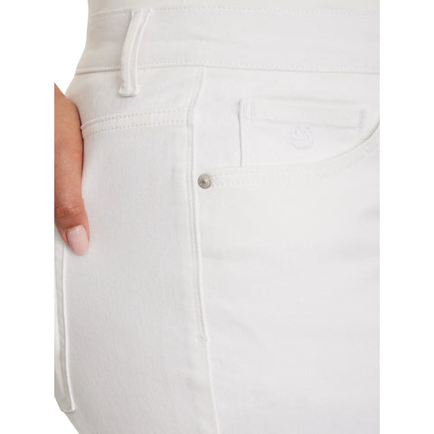 Gloria Vanderbilt Women's White Amanda Capri Pants | Gloria  In Lebanon