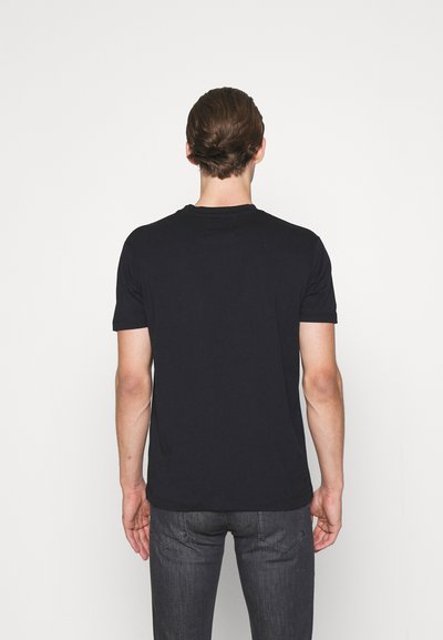 Emporio Armani Men's Washed Black   T-shirt | Emporio Armani in Lebanon