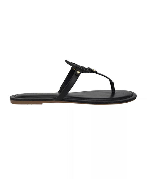 Tommy Hilfiger Women's Black Litzy Flat Slip on Logo Slipper |Tommy Hilfiger In Lebanon