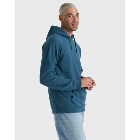 ComfortWash By Hanes Men's  Metallic Teal Fleece Hoodie | Hanes In Lebanon