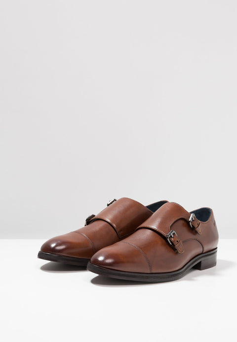 Joop Men's Cognac Pero Kleitos Smart Slip-On Casual Shoes | Joop In Lebanon