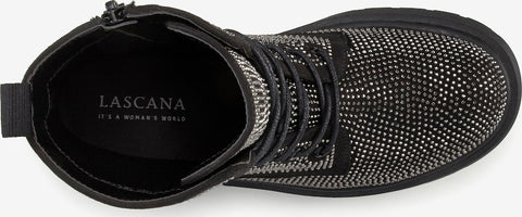 Lascana Women's Black&Silver Ankle Boots |Lascana in Lebanon