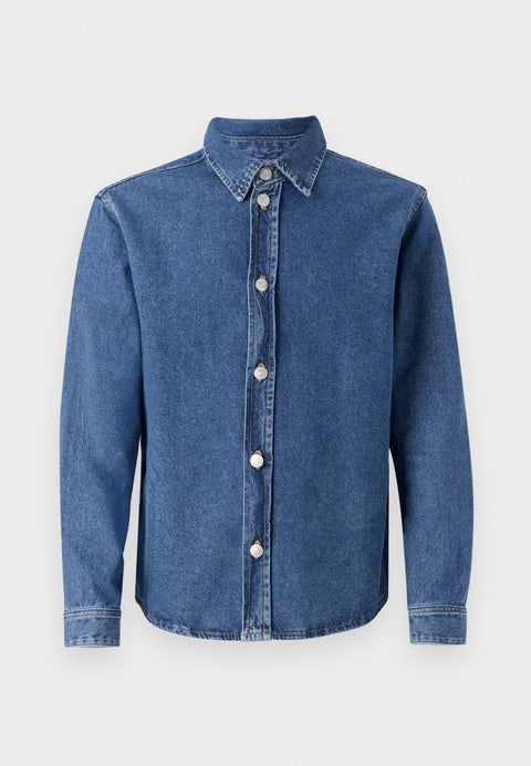 Only & Sons Men's Blue Regular Fit Denim Shirt |Only & Sons In Lebanon