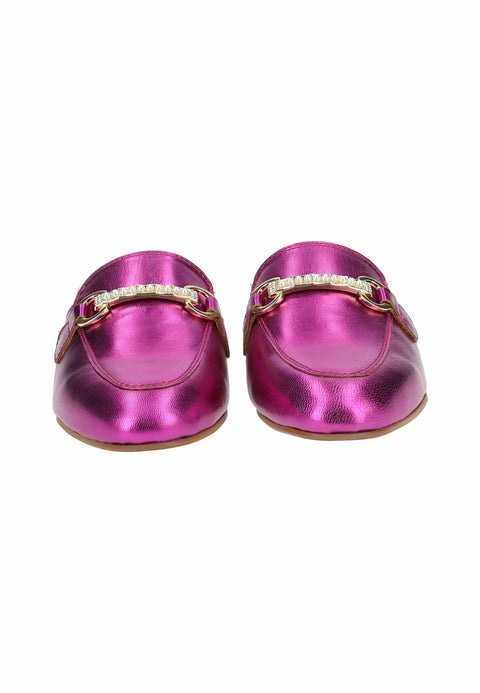 Steve Madden Women's Fuchsia Leather Cleodora Slipper |Steve Madden In Lebanon