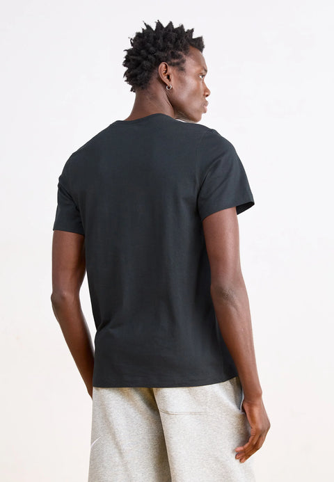 Nike Men's Black Sportswear Swoosh Cosmic Print T-Shirt | Nike In Lebanon