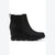 Sorel Women's Black Joan Rhapsody Chelsea Wedge Boots